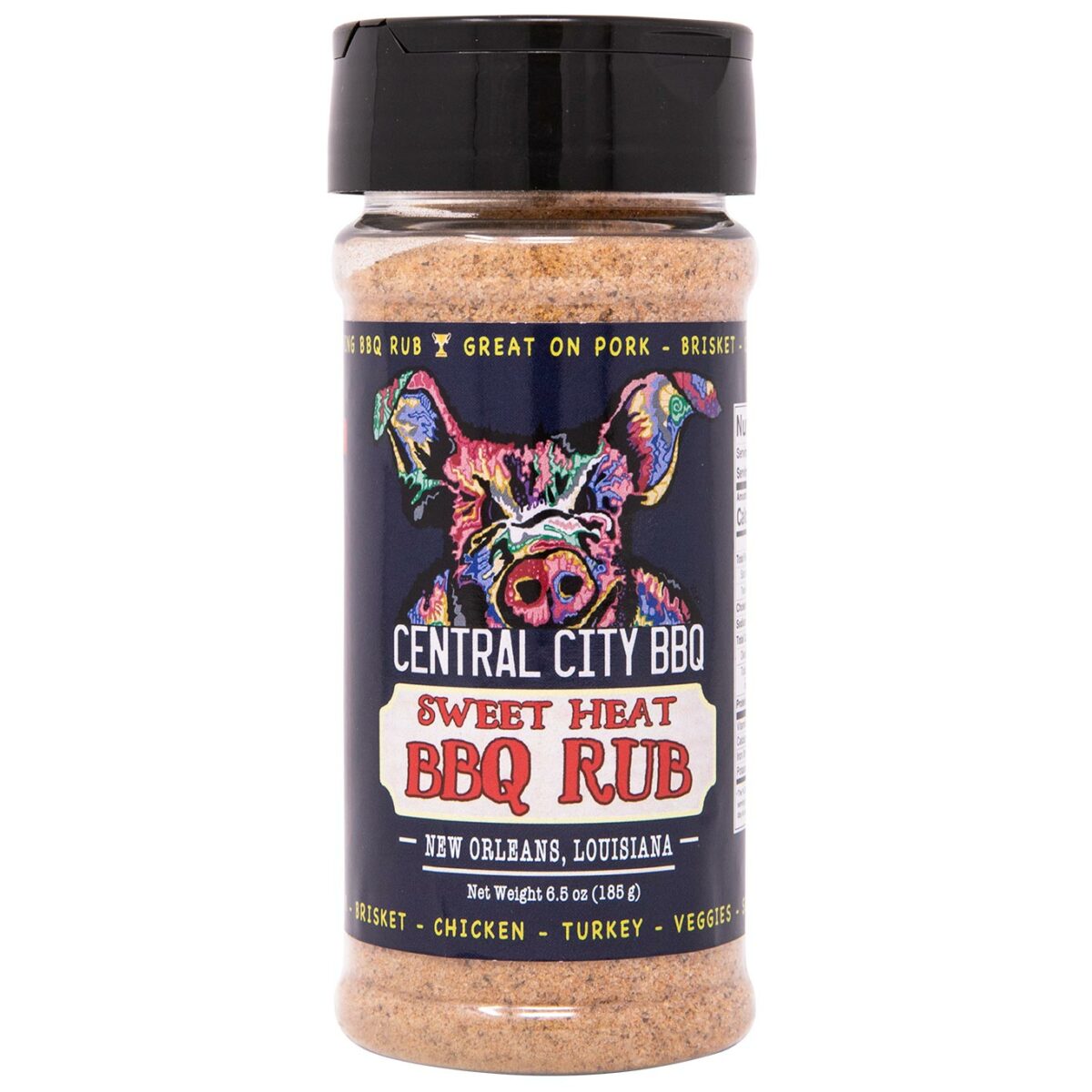 Central City BBQ Sweet Heat BBQ Rub - Meadow Creek Barbecue Supply