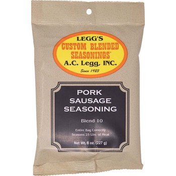 A.C. Legg - Restructured Venison Bacon Seasoning with Cure, 12 Ounce - For  Up To 25 Pounds Of Meat : : Grocery & Gourmet Food